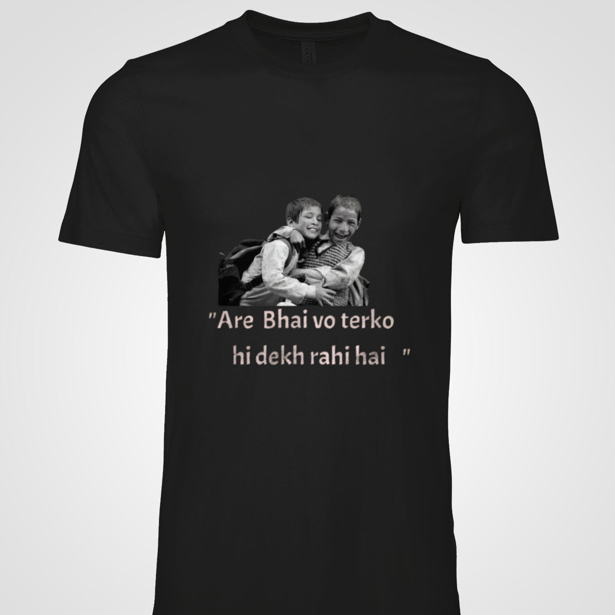Quirky Hinglish banter T-shirt for men casual wear