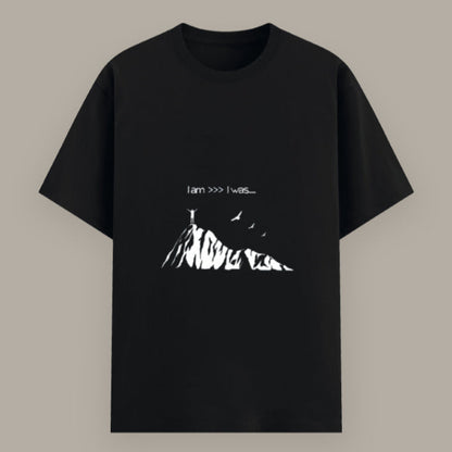 Growth mindset positive affirmation tee in soft cotton Color_Black