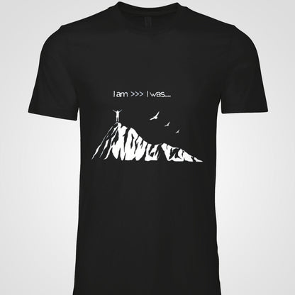 Empowering unisex T-shirt with bold self-improvement slogan