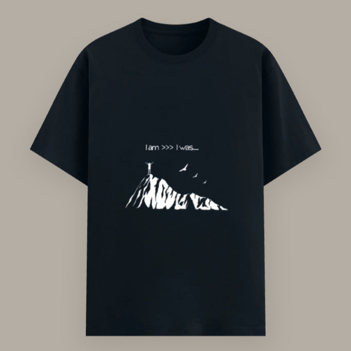  Color_NavyBlue Comfortable cotton inspirational quote shirt for everyday wear