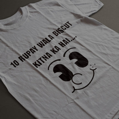 10 Rupay Wala Biscuit - Meme Tee Unisex T-Shirt